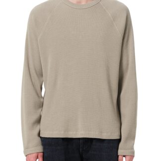 Agolde Payson Long Sleeve Waffle Knit Tee