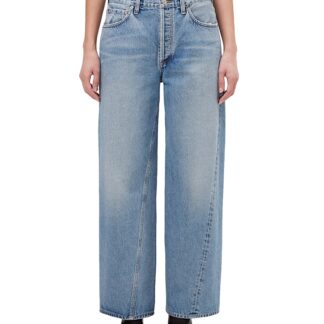 Agolde Twist Low Slung Baggy Jeans in Stage