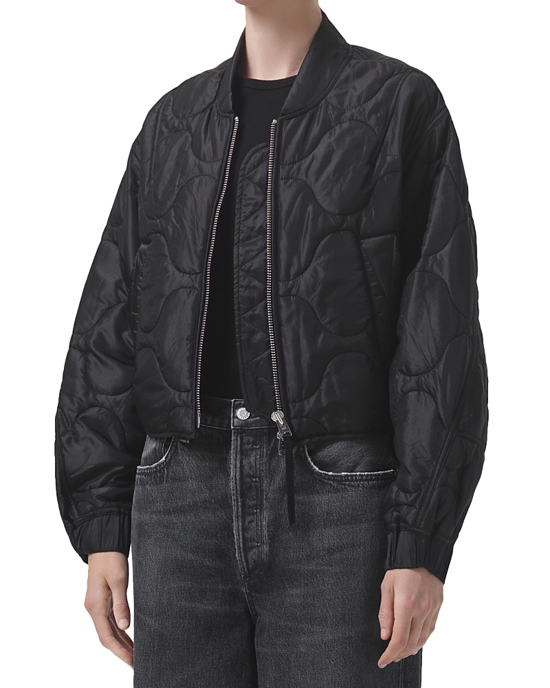 Agolde x Shoreditch Ski Club Iona Quilted Jacket