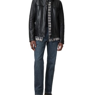Allsaints Iggy Regular Fit Jeans in Indigo Blue