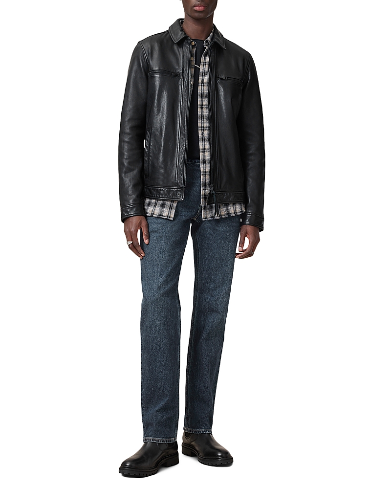 Allsaints Iggy Regular Fit Jeans in Indigo Blue