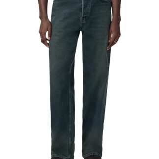 Allsaints Mullen Loose Fit Jeans in Phantom Blue