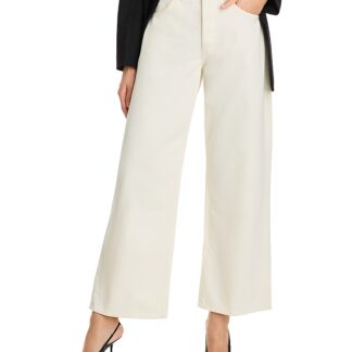 Anine Bing Manon High Rise Jeans in Ecru