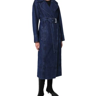 Apparis Tate Denim Trench Coat