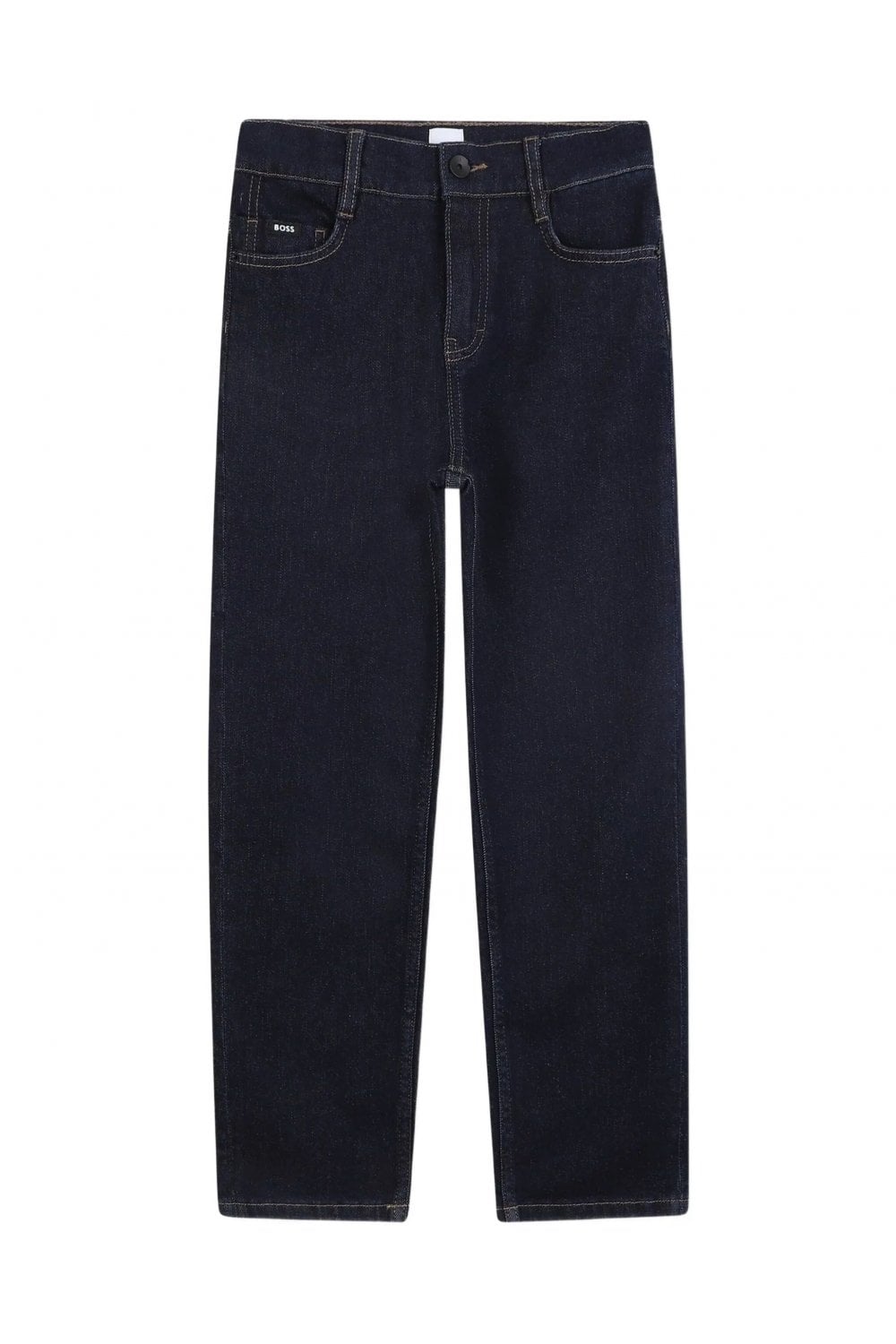 BOSS KIDS KIDS 5 POCKET JEANS Size: 16Y, colour: NAVY