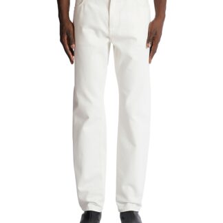 Balmain Regular Fit Jeans in Off White