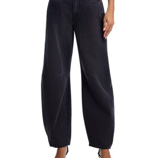 Blanknyc High Rise Barrel Jeans in Dinner Party