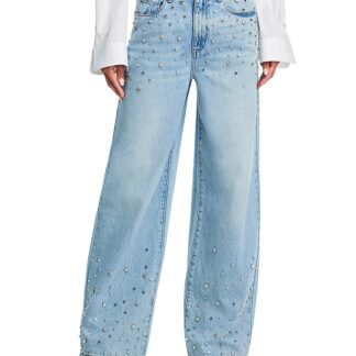 Blanknyc High Rise Wide Leg Jeans in Diamonds In The Sky