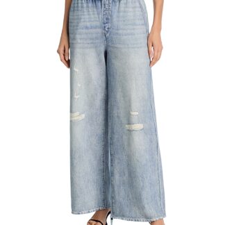Blanknyc Mock Denim Wide Leg Pants