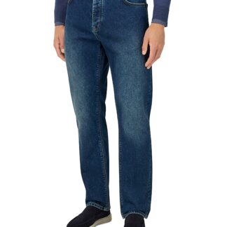 Boggi Milano Straight Fit Jeans in Dark Blue