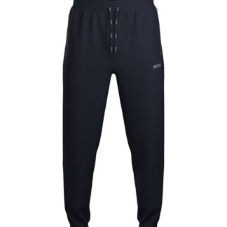 Boss Mix & Match Cotton Blend Logo Print Joggers Regular Fit