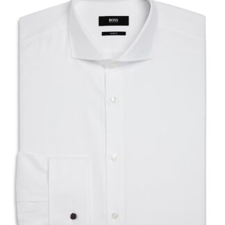 Boss Solid Slim Fit Dress Shirt