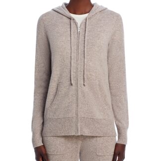 C by Bloomingdale's Cashmere 100% Cashmere Zip Hoodie - Exclusive