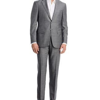 Canali Sienna Denim-Effect Stripe Regular Fit Suit