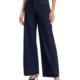 Cinq a Sept Betsy High Rise Wide Leg Jeans in Indigo