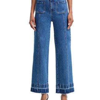 Cinq a Sept Dorothea Wide Leg Jeans in Saphire