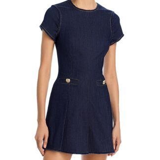 Cinq a Sept Indigo Denim Nova Dress