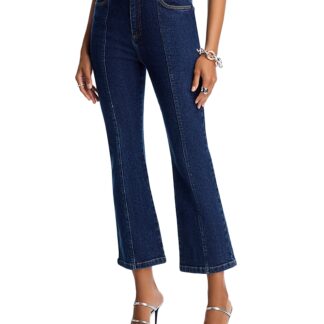 Cinq a Sept Madi High Rise Belted Ankle Jeans in Fontaine