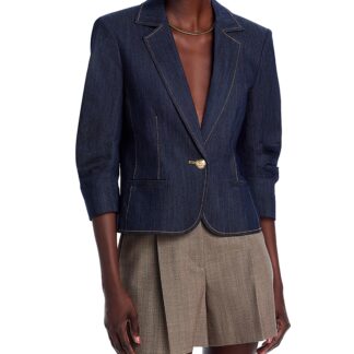 Cinq a Sept Petit Khloe Denim Blazer