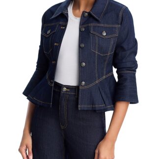 Cinq a Sept Scrunched Seraphine Denim Jacket