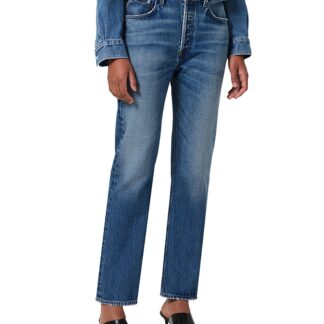 Citizens of Humanity Blaine High Rise Straight Leg Jeans in Chaya