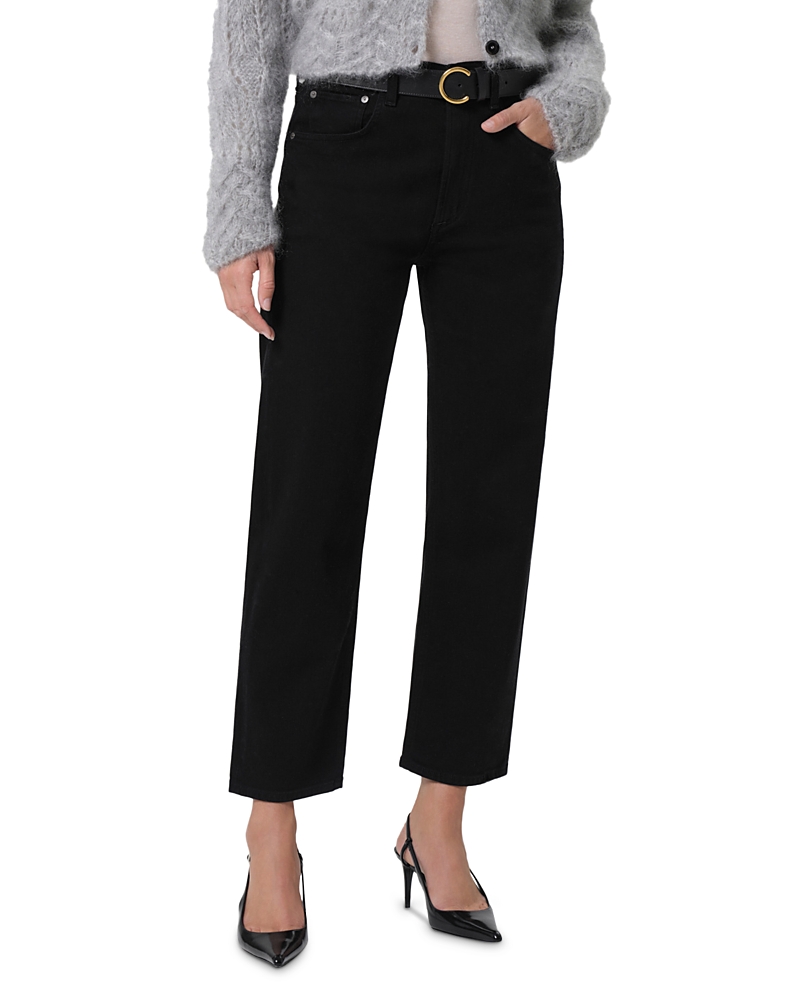 Citizens of Humanity Delfina High Rise Wide Leg Jeans in Starless