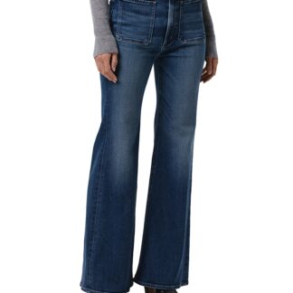 Citizens of Humanity Kimberly Patch Pocket High Rise Flare Leg Jeans in Abalone
