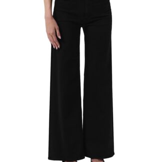 Citizens of Humanity Lyra High Rise Wide Leg Jeans in Plush Black