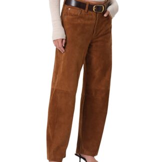 Citizens of Humanity Miro High Rise Relaxed Jeans in Toasted Caramel