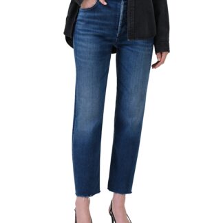 Citizens of Humanity Palma High Rise Ankle Straight Jeans in Ambry
