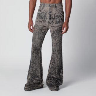 Concordians Bolan Bootcut high-rise jeans in black denim