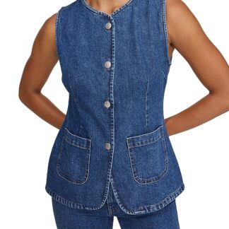 DL1961 Amalie Denim Top