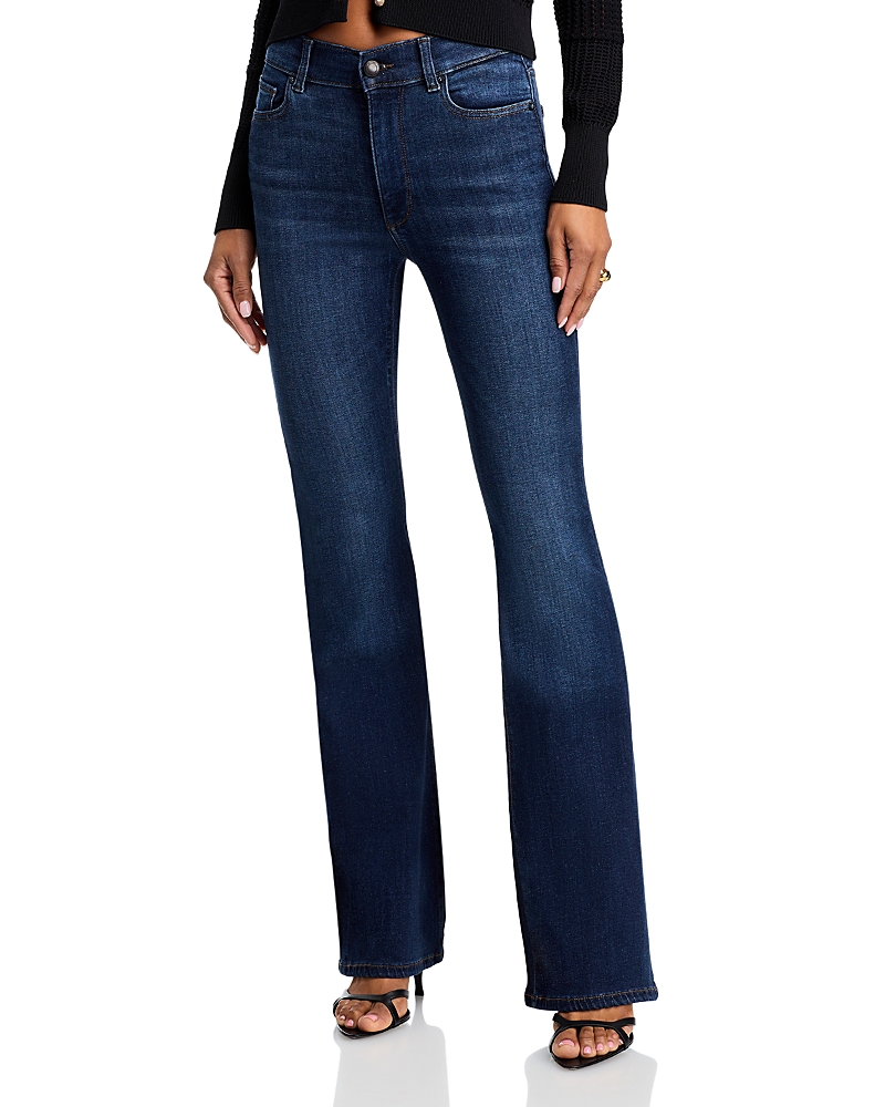 DL1961 Bridget Bootcut High Rise Instasculpt Jeans in Dark Indigo