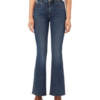 DL1961 Bridget High Rise Ankle Bootcut Jeans in Seacliff