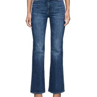 DL1961 Claira Mid Rise Contoured Instasculpt Straight Boot Jeans in Lake Dusk