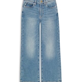 DL1961 Girls' Lily High Rise Wide Leg Jeans in Ravello - Big Kid