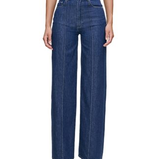 DL1961 Hepburn Aura High Rise Wide Leg Jeans in Inkwell