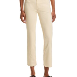 DL1961 Mara Mid Rise Ankle Instasculpt Jeans in Ecru