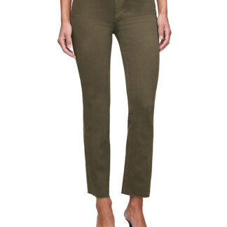 DL1961 Mara Mid Rise Instasculpt Ankle Straight Jeans in Trellis