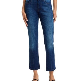 DL1961 Mara Straight Mid Rise Instasculpt Ankle Jeans in Santa Monica