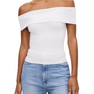 DL1961 Off-the-Shoulder Instasculpt Rib Top
