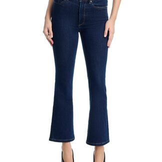 DL1961 Petite Bridget Boot High Rise Instasculpt Crop Jeans in Lunar Sky