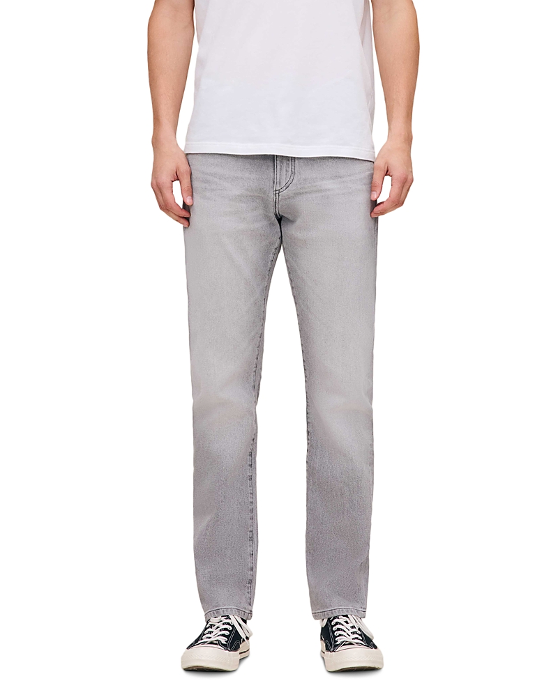 DL1961 Russell Slim Straight Fit Jeans in Light Smoke Gray