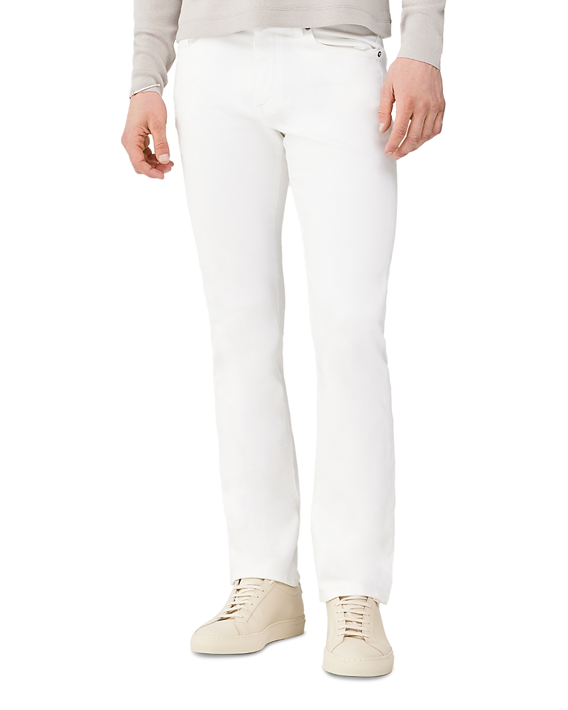 DL1961 Russell Slim Straight Fit Jeans in Whiteout White
