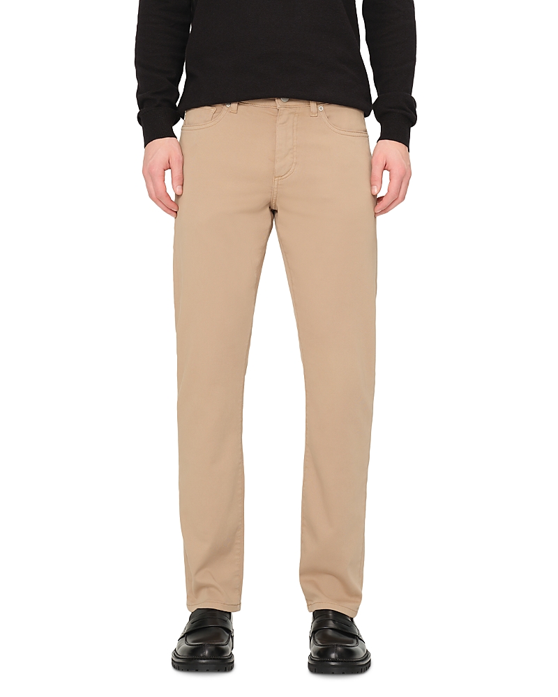 DL1961 Russell Slim Straight Fit Ultimate Knit Jeans in Sand Stone