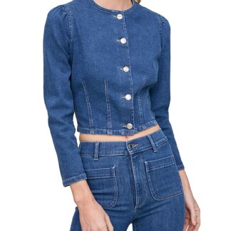 DL1961 Sculpted Denim Top