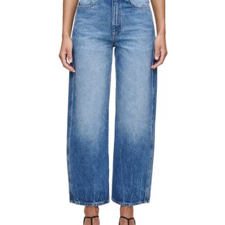 DL1961 Taylor Relaxed Barrel High Rise Jeans in North Water