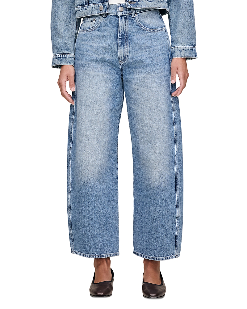 DL1961 Taylor Relaxed Barrel Leg Jeans in Salt Lake