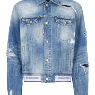 DSQUARED2 OVER DENIM JACKET Size: 50, colour: BLUE