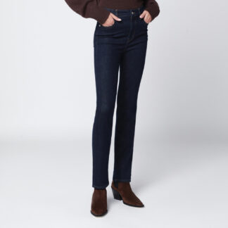 Dark blue straight jeans The Pencil
